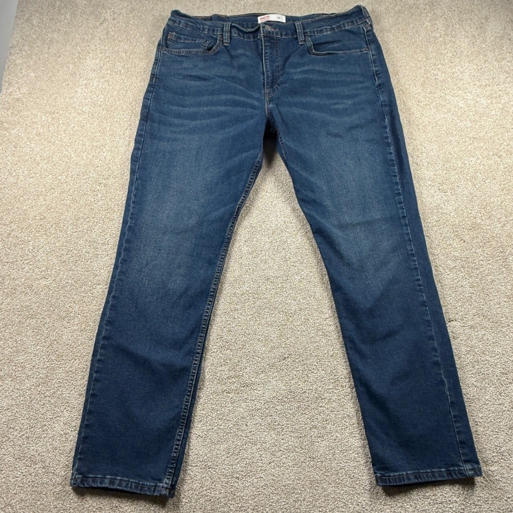 Signature by Levi Strauss Slim Fit 36x30 (tag 38x30) Blue Wash Denim Jeans Men